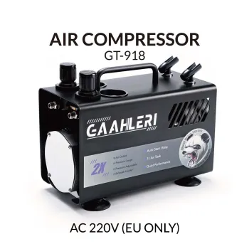 Gaahleri Dual Drive GT-918 Airbrush-Kompressor EU